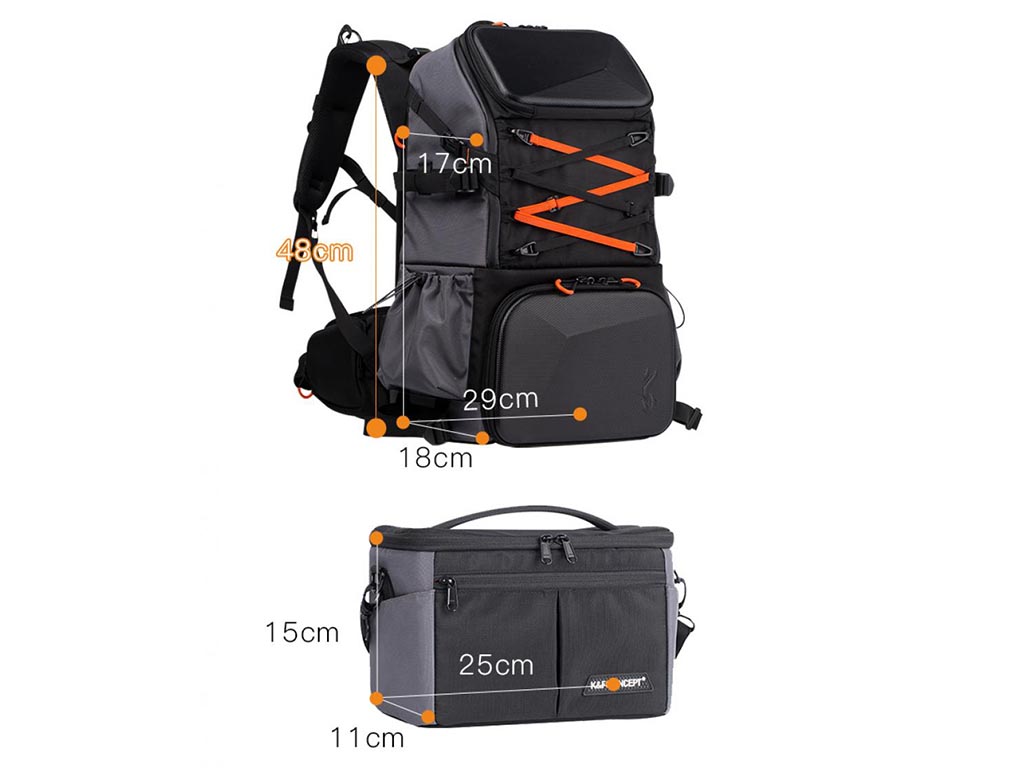 K&F Concept Profesyonel Sırt çantası 32L (KF13.107)